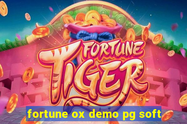 fortune ox demo pg soft