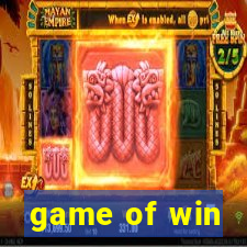 game of win