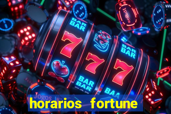 horarios fortune tiger madrugada