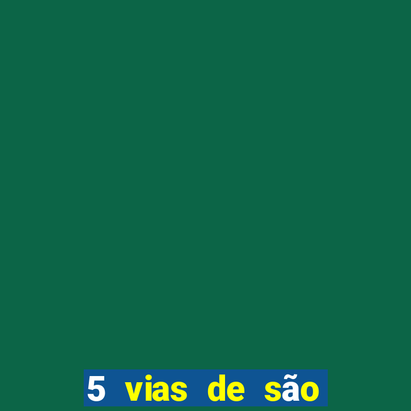 5 vias de são tomás de aquino