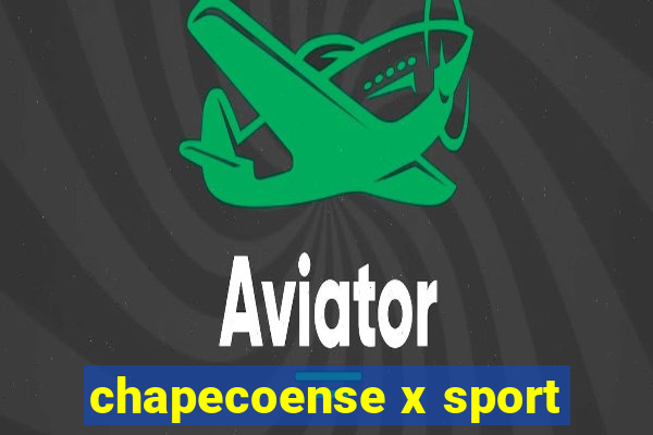 chapecoense x sport