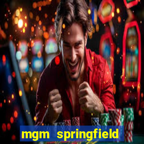 mgm springfield slot payout percentage