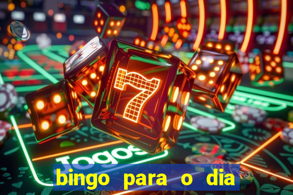 bingo para o dia das m?es