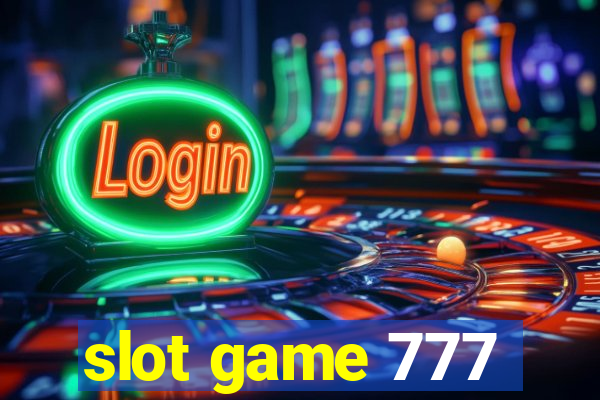 slot game 777