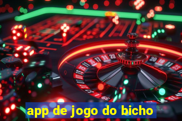 app de jogo do bicho