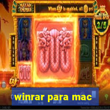 winrar para mac