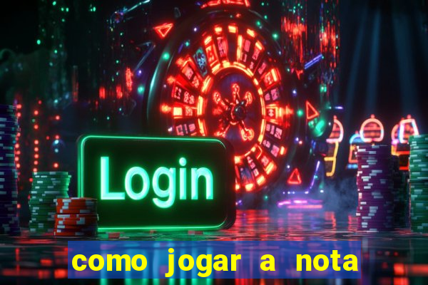 como jogar a nota do enem