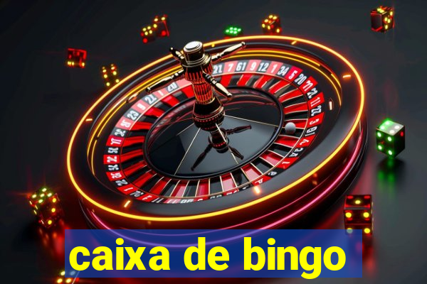 caixa de bingo