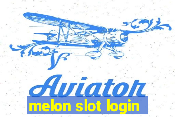 melon slot login