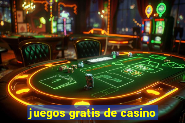 juegos gratis de casino