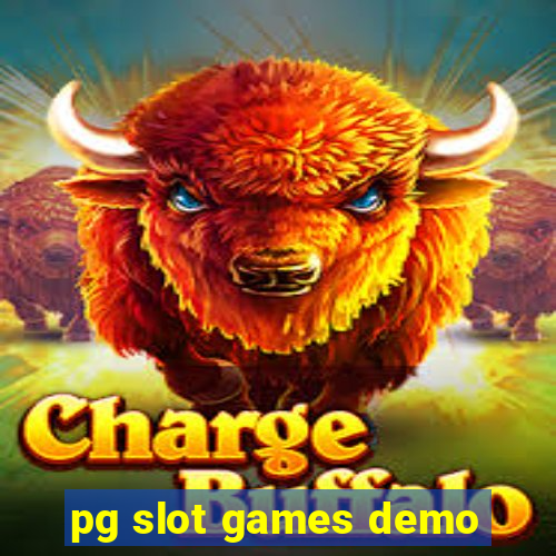 pg slot games demo