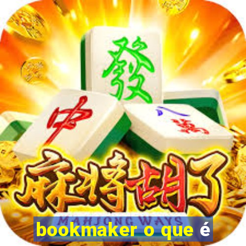 bookmaker o que é