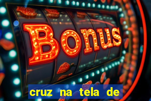 cruz na tela de cruz das