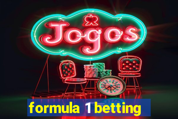 formula 1 betting