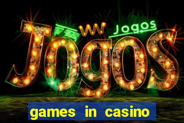 games in casino las vegas