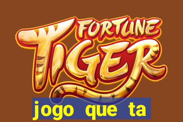 jogo que ta pagando na betano