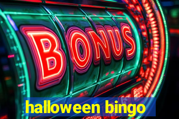 halloween bingo