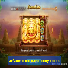 alfabeto coreano codycross