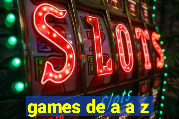 games de a a z