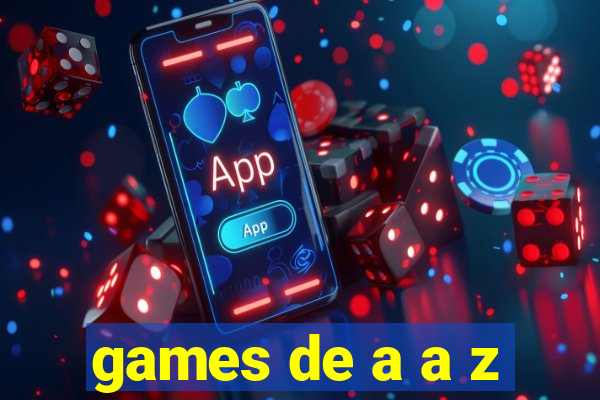 games de a a z