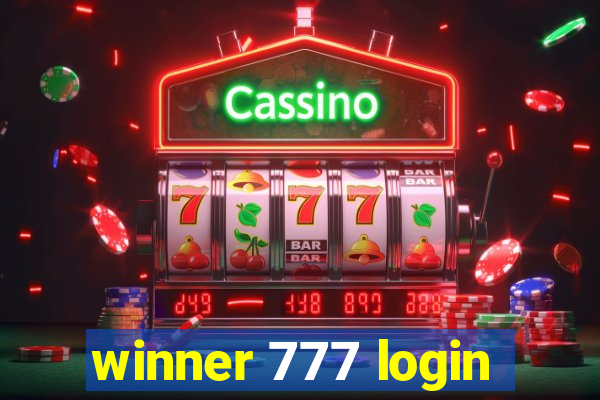 winner 777 login