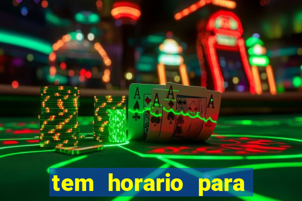 tem horario para jogar fortune tiger