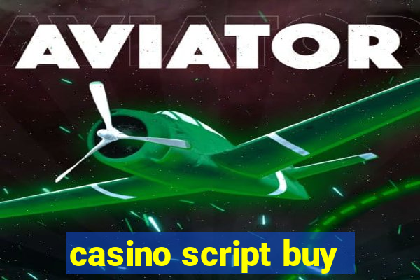 casino script buy