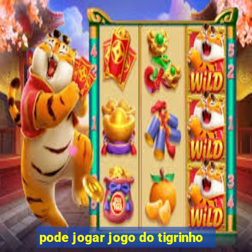 pode jogar jogo do tigrinho