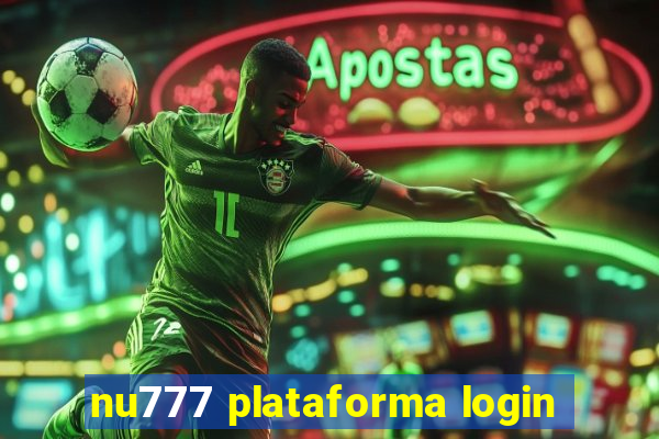 nu777 plataforma login