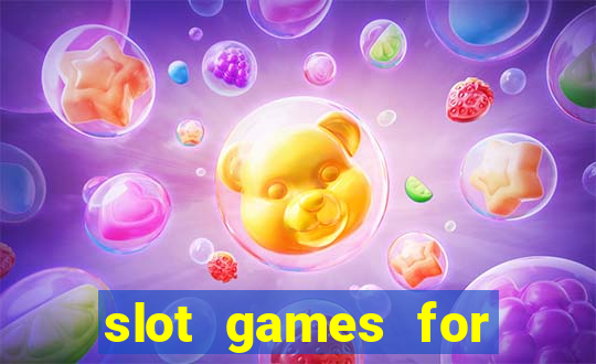 slot games for real money