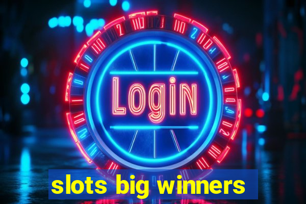 slots big winners