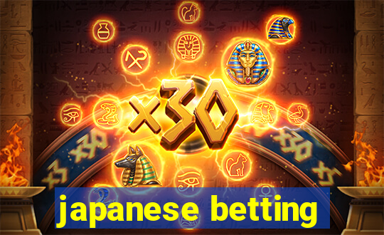 japanese betting