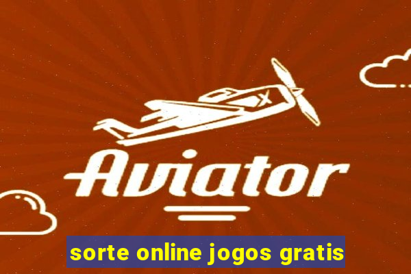 sorte online jogos gratis