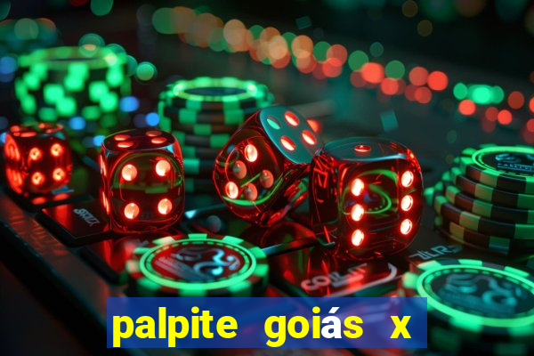 palpite goiás x são paulo