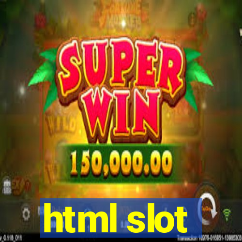 html slot