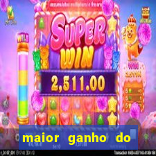 maior ganho do fortune tiger