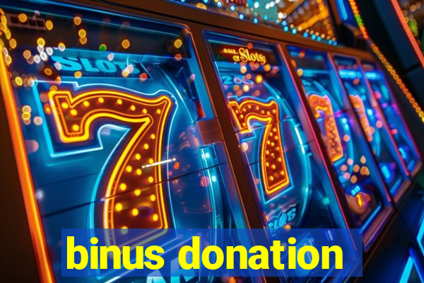 binus donation