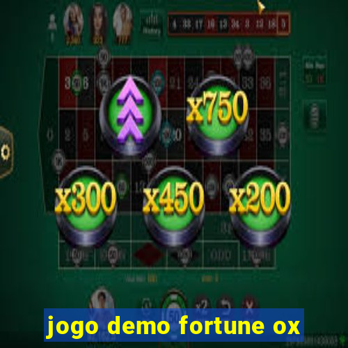 jogo demo fortune ox