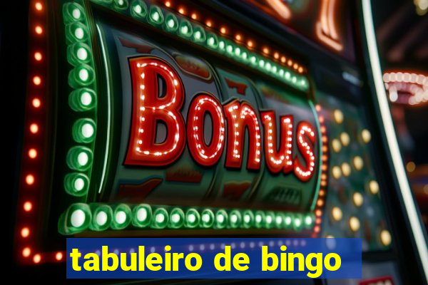 tabuleiro de bingo