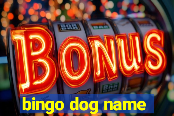 bingo dog name