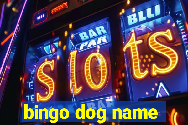 bingo dog name