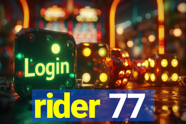 rider 77