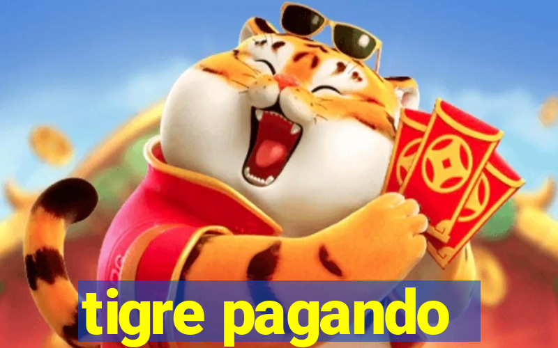 tigre pagando