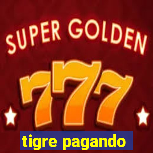 tigre pagando