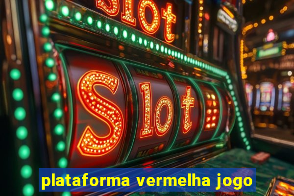 plataforma vermelha jogo