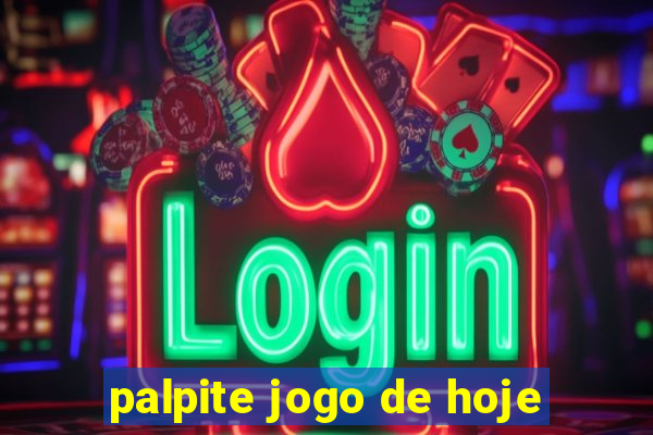 palpite jogo de hoje