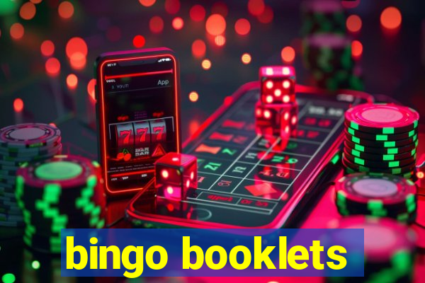 bingo booklets