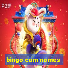 bingo com nomes