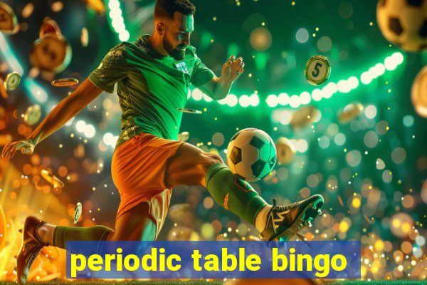 periodic table bingo