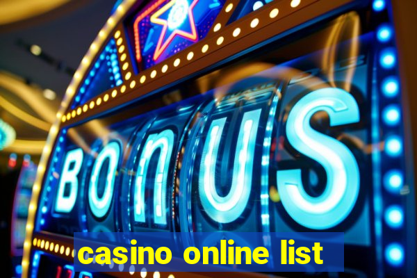 casino online list